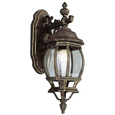 Trans Globe Lighting 4053 BK 1 Light Coach Lantern in Black